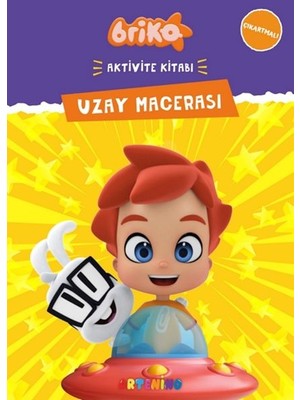 Lokiboo Briko Uzay Macerası - Çıkartmalı Aktivite Kitabı Serisi