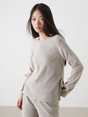 Lc Waikiki Yeni Sezon Bisiklet Yaka Dokulu Kadın Tişört