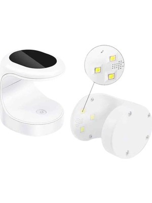 Store Mania Kalıcı Oje Kurutucu Mini Uv Işınlı Taşınabilir Hızlı ve Pratik Oje Kurutucu (Store-Mania-59