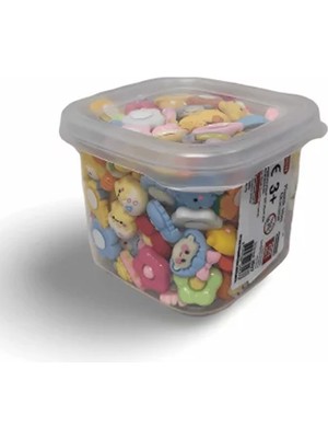 Helvacıoğlu Plastik Mini Aksesuar Silikon 300'LÜ