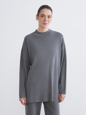 Lc Waikiki Yeni Sezon Yarım Balıkçı Yaka Kadın Triko Kazak