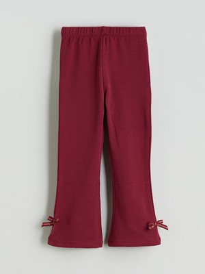 Lc Waikiki Yeni Sezon Beli Lastikli Ispanyol Paça Kız Çocuk Tayt