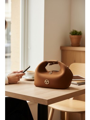 Veracraft Camel Kadın El Çantası