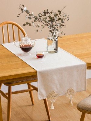 Lc Waikiki Yeni Sezon Dantelli Püsküllü Runner 45X150 cm