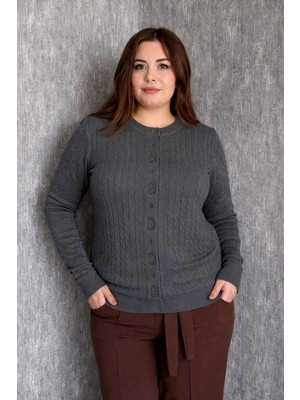 Modaplaza Kadın Taşlı Triko Bluz