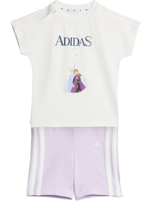 Adidas Disney Frozen Bebek Beyaz Eşofman Takımı