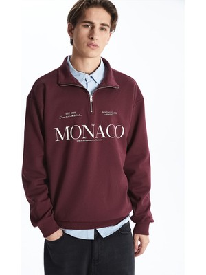 Lc Waikiki Yeni Sezon Fermuarlı Dik Yaka Uzun Kollu Erkek Sweatshirt