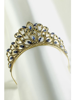 SHC4200 Lüks Taşlı Gelin Tacı