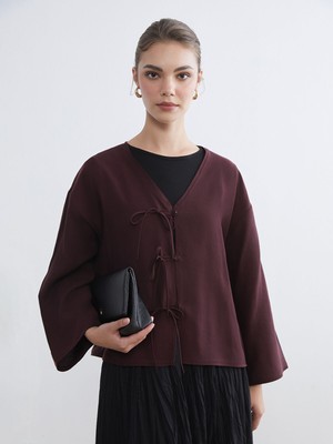 Lc Waikiki Yeni Sezon V Yaka Oversize Kadın Kimono