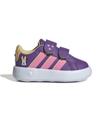Adidas Disney Minnie Mouse Grand Court Bebek Mor Sneaker