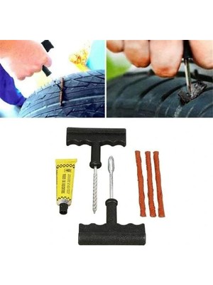Starseven 6 Parça Araba Motosiklet Otomobil Bisiklet Lastik Tamir Kiti Araç Bakım Seti