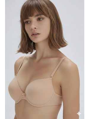 Eros Kadın Violet Badem Balenli Boş Cup Sütyen ERSK120