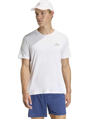 adidas Adi365 Running Essentials Erkek Beyaz Koşu T-Shirt.-