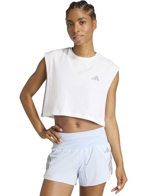 adidas Adi365 Running Essentials Kadın Beyaz Koşu T-Shirt.-