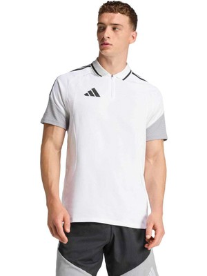 Adidas Tiro 26 Competition Erkek Beyaz Polo Yaka Tişört