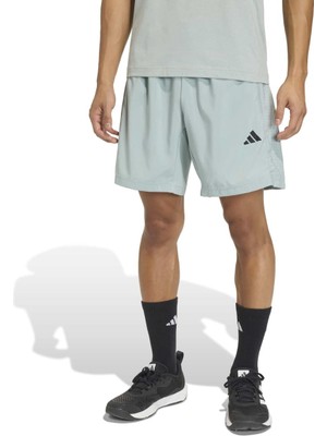 Adidas Workout Essentials Base Woven Erkek Yeşil Şort
