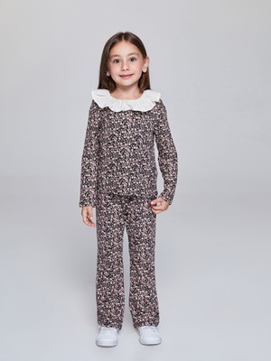 Lc Waikiki Yeni Sezon Beli Lastikli Ispanyol Paça Kız Çocuk Tayt