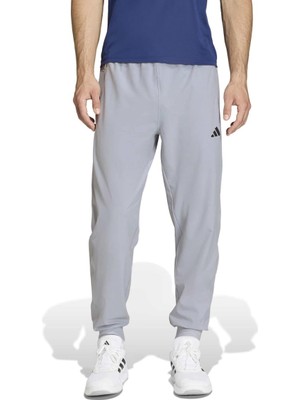 Adidas Workout Essentials Flex Woven Erkek Gri Eşofman Altı