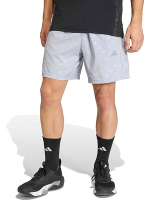 Adidas Workout Essentials Brandlove Erkek Gri Şort
