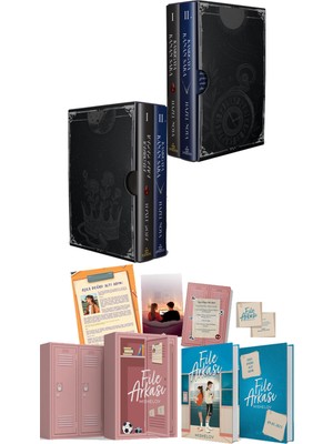 Ephesus Yayınları Kasırgaya Kanan Saka Ikili Kutu Ciltli ve File Arkası Hediyeli Özel Kutu Ciltli