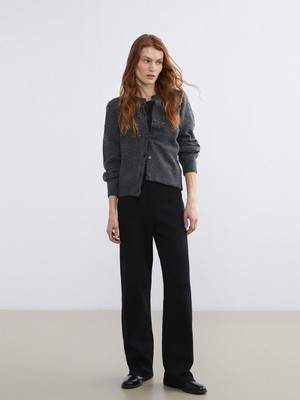 Lc Waikiki Yeni Sezon Beli Lastikli Kadın Triko Pantolon