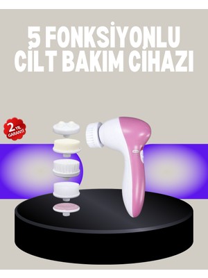 Fırçalı Yüz Temizleme ve Spa Masaj Cihazı