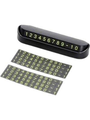 Toyigoo Tüm Araçlara Uyumlu Araç Içi Park Numaratör Oto Araç Numaratör (TYG960)