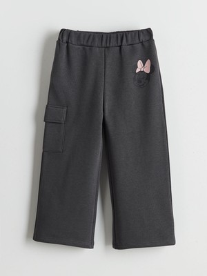 Lc Waikiki Yeni Sezon Beli Lastikli Minnie Mouse Baskılı Kız Çocuk Eşofman Altı