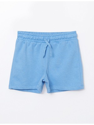 Lc Waikiki Yeni Sezon Beli Lastikli Kız Çocuk Şort