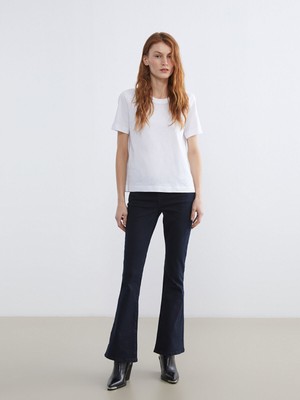 Lc Waikiki Yeni Sezon Flare Kadın Jean Pantolon