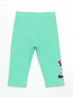 Lc Waikiki Yeni Sezon Minnie Mouse Baskılı Kız Çocuk Tayt