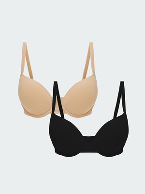 Lc Waikiki Yeni Sezon Balenli Dolgusuz Tişört Sütyen 2'li