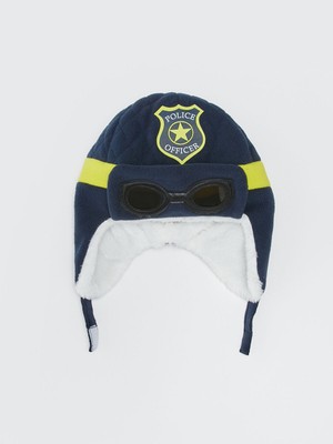 Lc Waikiki Yeni Sezon Etiket Baskılı Erkek Çocuk Kar Şapkası