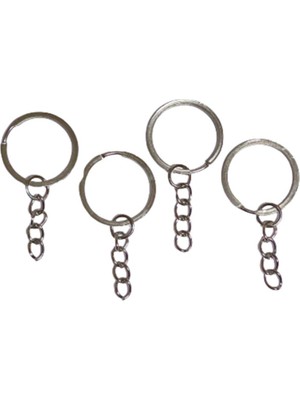 Orhan Çanta Anahtarlık Halkası Ezme 2.5 cm Gold ( 50 Adet )