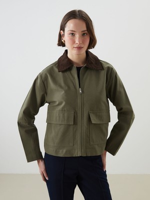 Lc Waikiki Yeni Sezon Gömlek Yaka Kadın Ceket