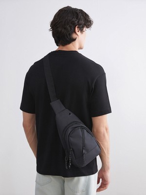 Lc Waikiki Yeni Sezon Fermuarlı Erkek Göğüs Çantası