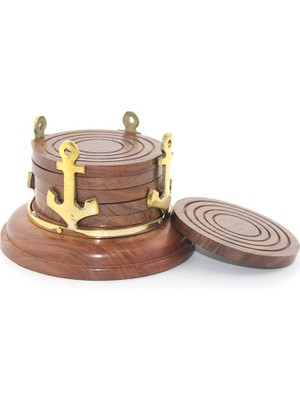 Pirinç Çapalı Bardak Altı Model 1