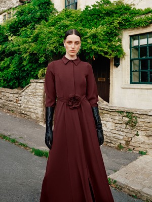 Lc Waikiki Yeni Sezon Beli Kemerli Krep Gömlek Elbise