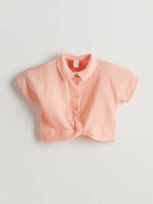 Lc Waikiki Yeni Sezon Basic Kız Çocuk Müslin Gömlek