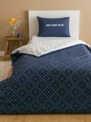 Lc Waikiki Yeni Sezon Çizgi Desenli Tek Kişilik Nevresim Seti