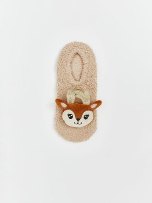 Lc Waikiki Yeni Sezon Kaydırmaz Tabanlı Kız Çocuk Ev Çorabı