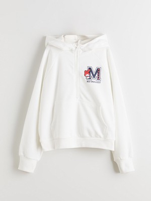 Lc Waikiki Yeni Sezon Kapüşonlu My Melody Baskılı Kız Çocuk Sweatshirt