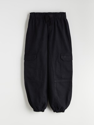 Lc Waikiki Yeni Sezon Beli Lastikli Kız Çocuk Kargo Jogger Pantolon