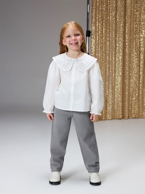 Lc Waikiki Yeni Sezon Uzun Kollu Kız Çocuk Gömlek