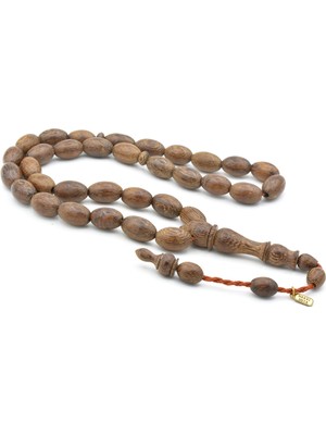 Murty99 Hakkı Usta Imzalı Tombul Beyzi Kesim Iri Boy Aslan Ağacı Tesbih