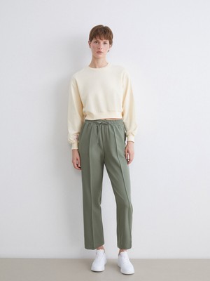 Lc Waikiki Yeni Sezon Beli Lastikli Kadın Pantolon