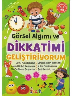 Görsel Algımı ve Dikkatimi Geliştiriyorum- 5-6 Yaş