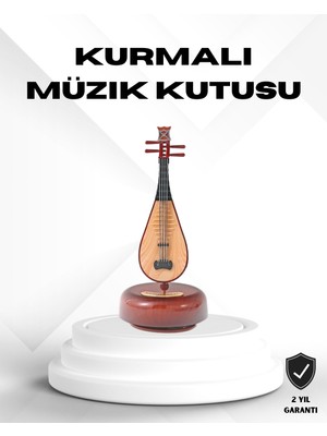Figürlü Müzik Kutusu Zarif Melodili Dekoratif Model