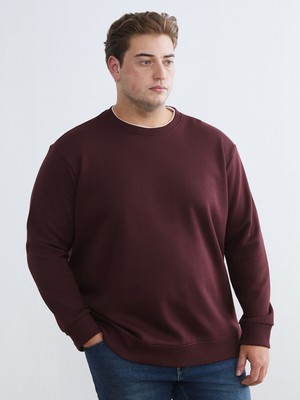 Lc Waikiki Yeni Sezon Bisiklet Yaka Erkek Kalın Sweatshirt