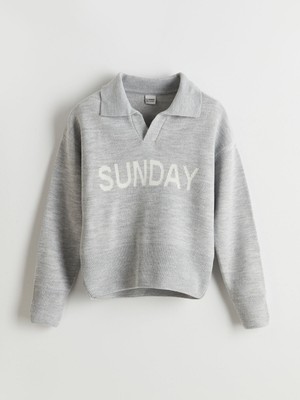 Lc Waikiki Yeni Sezon Polo Yaka Kız Çocuk Triko Kazak